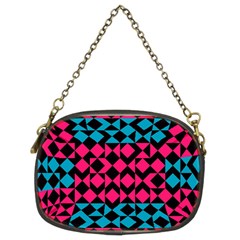 Rhombus And Triangles	chain Purse (two Sides) by LalyLauraFLM