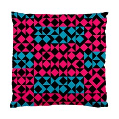 Rhombus And Triangles	standard Cushion Case (two Sides) by LalyLauraFLM