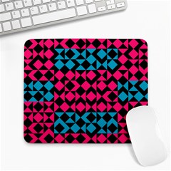 Rhombus And Triangles			large Mousepad by LalyLauraFLM