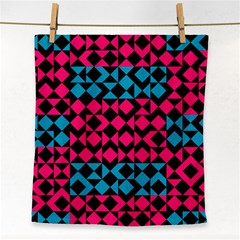 Rhombus And Triangles			face Towel by LalyLauraFLM