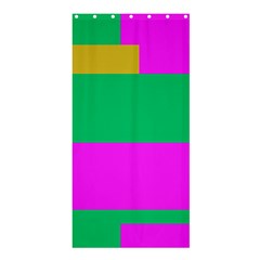 Rectangles And Other Shapes	shower Curtain 36  X 72  by LalyLauraFLM