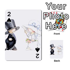 Little Bride And Groom Playing Cards 54 Designs 