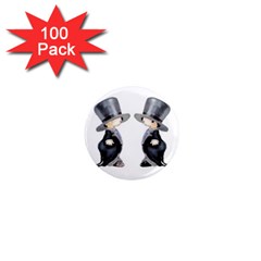 Little Groom And Groom 1  Mini Magnets (100 Pack)  by Weddings