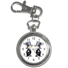 Little Groom And Groom Key Chain Watches by Weddings