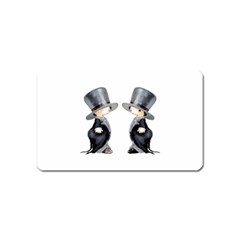 Little Groom And Groom Magnet (name Card)