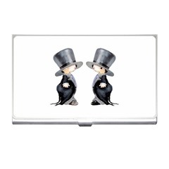 Little Groom And Groom Business Card Holders