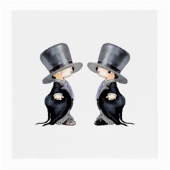 Little Groom And Groom Medium Glasses Cloth by Weddings