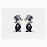 Little Groom and Groom Large Glasses Cloth (2-Side) Front