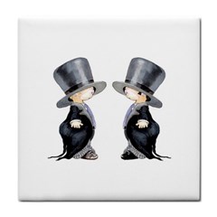 Little Groom And Groom Face Towel by Weddings