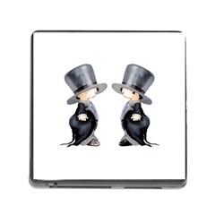 Little Groom And Groom Memory Card Reader (square)