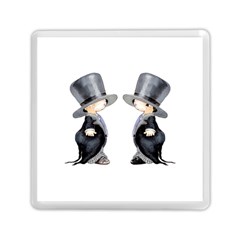 Little Groom And Groom Memory Card Reader (square) 