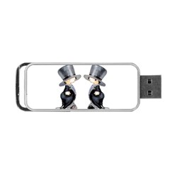 Little Groom And Groom Portable Usb Flash (two Sides)