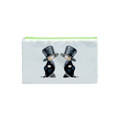 Little Groom And Groom Cosmetic Bag (xs) by Weddings