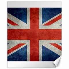 Union Jack 3x5 V10 Vintage Bright Print F Sml Canvas 16  X 20  