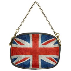 Union Jack 3x5 V10 Vintage Bright Print F Sml Chain Purses (one Side)  by bruzer