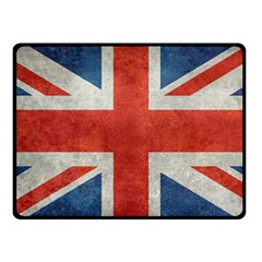 Union Jack 3x5 V10 Vintage Bright Print F Sml Fleece Blanket (small)