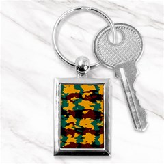 Camo Texture 			key Chain (rectangle) by LalyLauraFLM