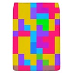 Colorful tetris shapes 			Removable Flap Cover (L) Front