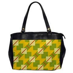 Squares And Stripes 			oversize Office Handbag by LalyLauraFLM