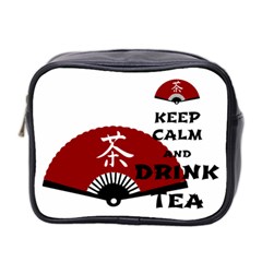 Keep Calm And Drink Tea - Asia Edition Mini Toiletries Bag 2-side