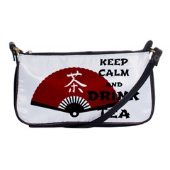 Keep Calm And Drink Tea - Asia Edition Shoulder Clutch Bags by RespawnLARPer