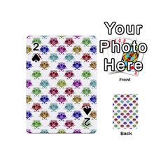 Fantasy Angry Birds Drawings Pattern Playing Cards 54 (mini)  by dflcprints