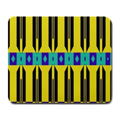 Rhombus And Other Shapes Pattern 			large Mousepad by LalyLauraFLM