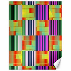 Vertical And Horizontal Stripes 			canvas 12  X 16  by LalyLauraFLM