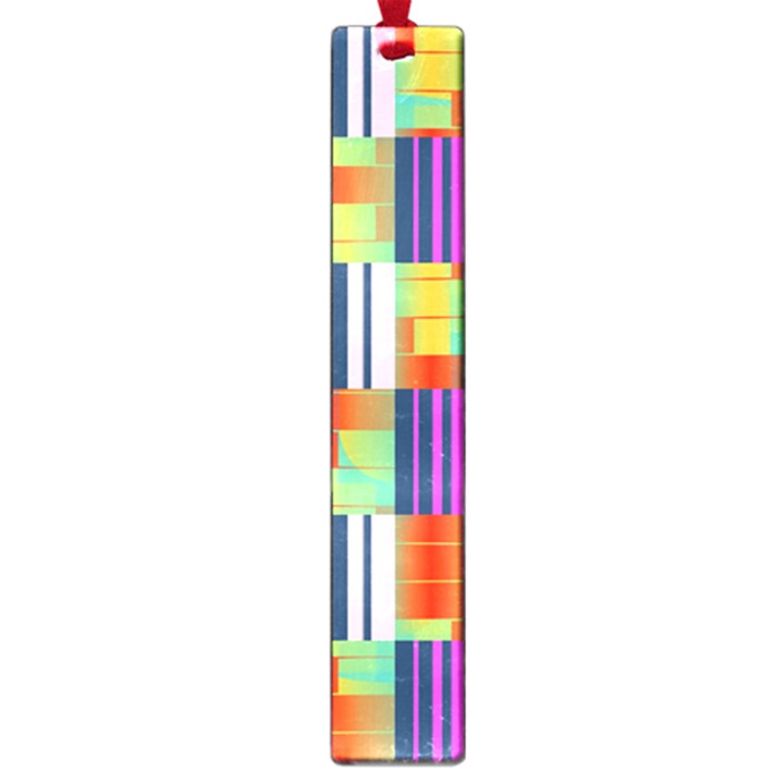 Vertical and horizontal stripes 			Large Book Mark