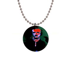 Edgar Allan Poe Pop Art  Button Necklaces by icarusismartdesigns