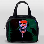 Edgar Allan Poe Pop Art  Classic Handbags (2 Sides) Back