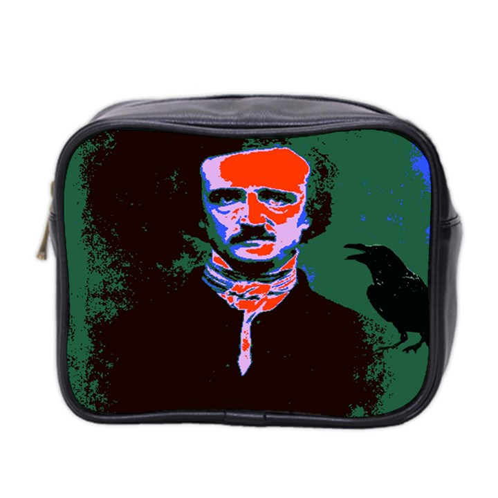 Edgar Allan Poe Pop Art  Mini Toiletries Bag 2-Side