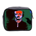 Edgar Allan Poe Pop Art  Mini Toiletries Bag 2-Side Back