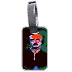 Edgar Allan Poe Pop Art  Luggage Tags (two Sides) by icarusismartdesigns