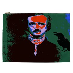 Edgar Allan Poe Pop Art  Cosmetic Bag (xxl) 