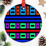 Rectangles and stripes 			Ornament (Round) Front