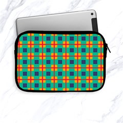 Squares In Retro Colors Pattern 			apple Ipad Mini Zipper Case by LalyLauraFLM