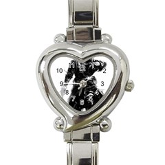 Assassins Creed Black Flag Heart Italian Charm Watch