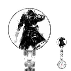 Assassins Creed Black Flag Stainless Steel Nurses Watches by iankingart