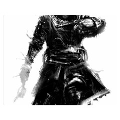 Assassins Creed Black Flag Double Sided Flano Blanket (medium)  by iankingart