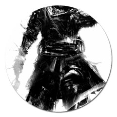 Assassins Creed Black Flag Tshirt Magnet 5  (round) by iankingart