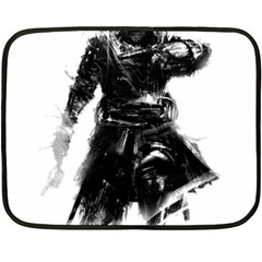 Assassins Creed Black Flag Tshirt Double Sided Fleece Blanket (mini)  by iankingart