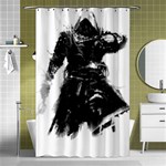 Assassins Creed Black Flag Tshirt Shower Curtain 48  x 72  (Small)  Curtain(48  X 72 ) - 42.18 x64.8  Curtain(48  X 72 )