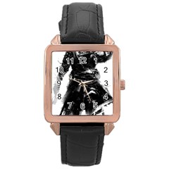 Assassins Creed Black Flag Tshirt Rose Gold Watches by iankingart