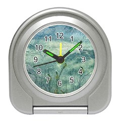 Nature Photo Collage Travel Alarm Clocks by dflcprints