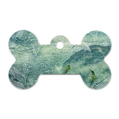 Nature Photo Collage Dog Tag Bone (two Sides) by dflcprints