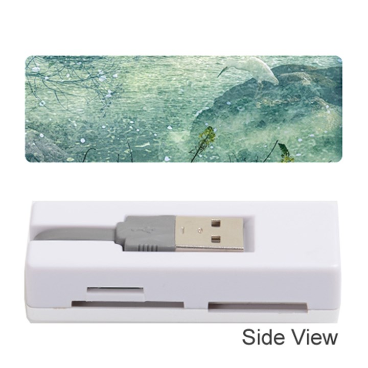 Nature Photo Collage Memory Card Reader (Stick) 