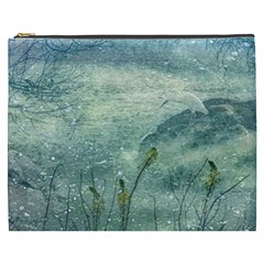 Nature Photo Collage Cosmetic Bag (xxxl)  by dflcprints