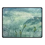 Nature Photo Collage Double Sided Fleece Blanket (Small)  45 x34  Blanket Front