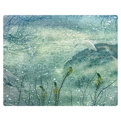 Nature Photo Collage Double Sided Flano Blanket (medium)  by dflcprints